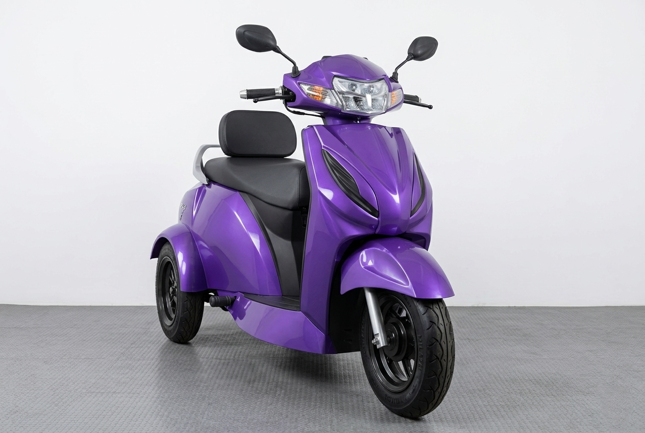 Patented 3-Wheel Stability